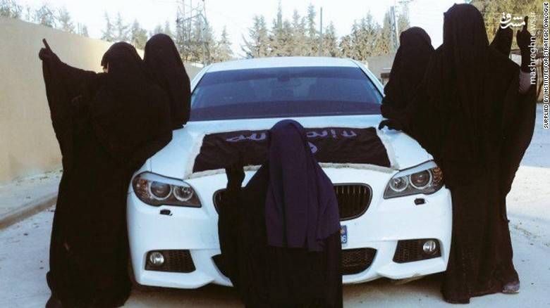 از دختری که برای داعش شعر می‌گوید تا زنی که فتوای رابطه با مردان داعشی را صادر می‌کند! + تصاویر