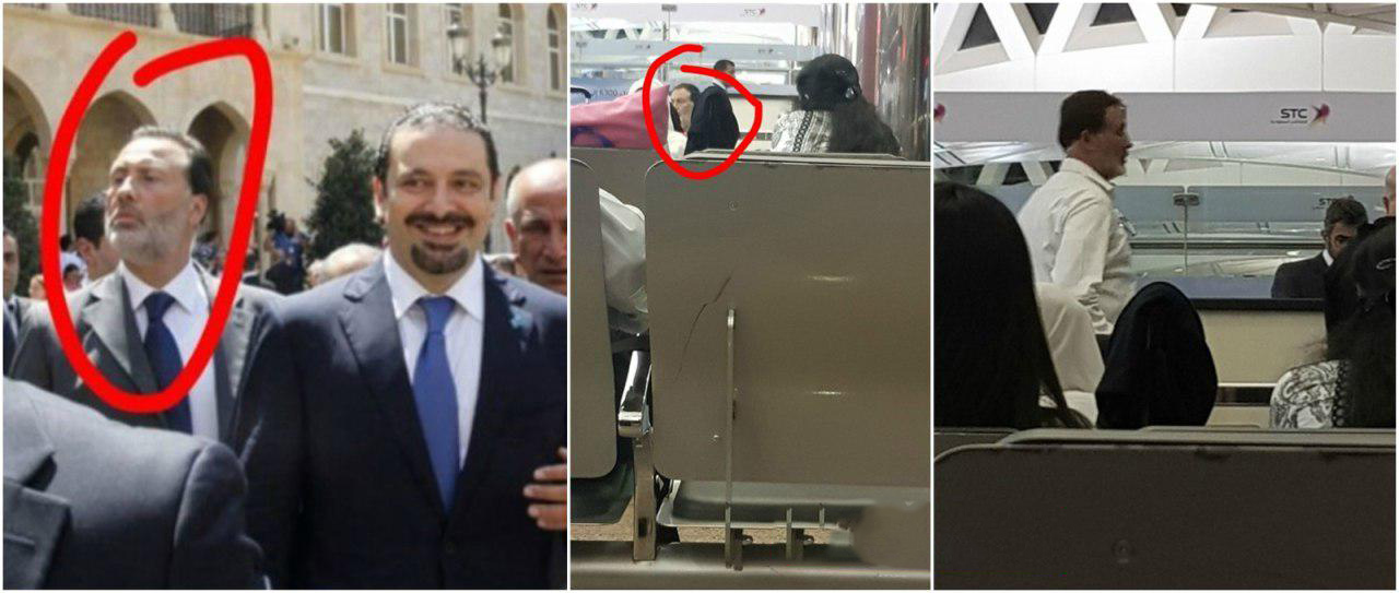 بالصور: الحارس الشخصي لسعد الحريري يعود الى لبنان وحيدا!