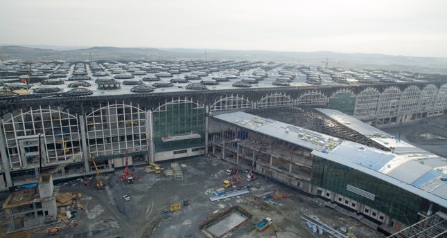 أكبر مطار بتركيا والذي تحت الإنشاء حالياً