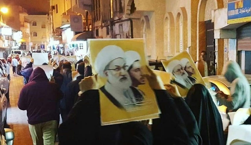 تظاهرات گسترده بحرینی‌ها در آستانه سالروز انقلاب ۱۴ فوریه + تصاویر