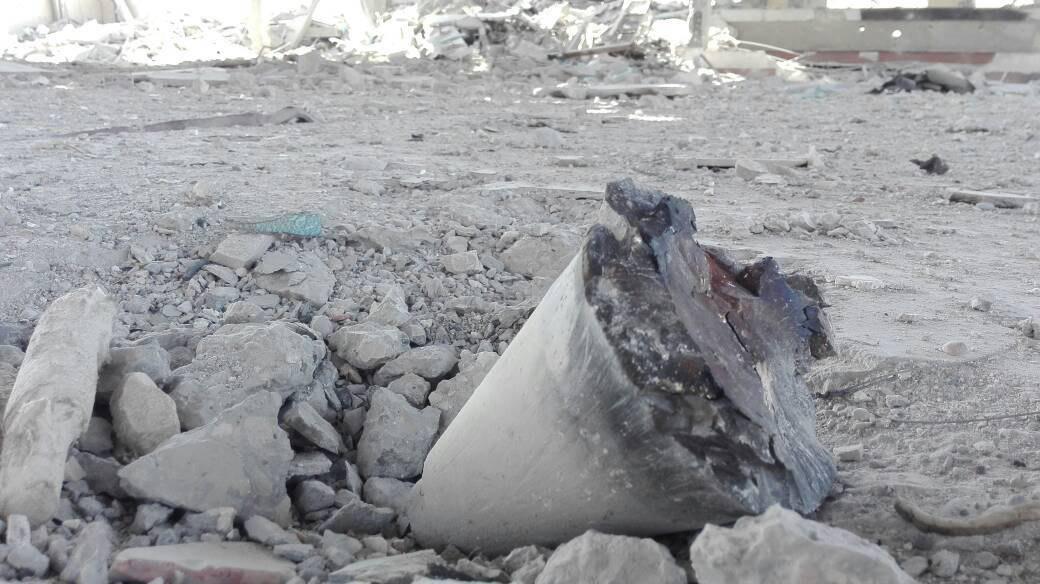 شاهد بالصور... الهجوم الصاروخي على منشأة صناعية في ريف حلب ليلة أمس