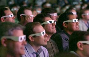 عرض افلام ثلاثية الابعاد في ايران