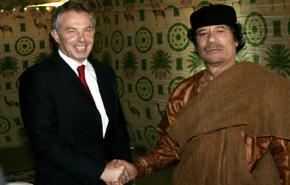 بلير قام بست زيارات سرية إلى طرابلس للقاء القذافي 