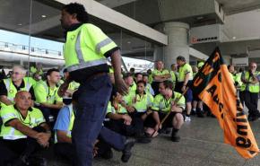 اضراب موظفي الجمارك في مطارات أستراليا
