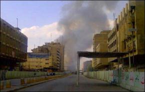 مقتل واصابة 9 اشخاص بانفجار وسط بغداد