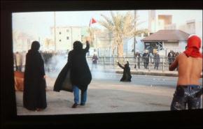 صورهجوم الامن البحريني على المعزين بمراسم الشهيد الديهي