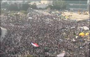 الجماهير لن تترك الميدان والاحزاب لا تعبر عن الشعب