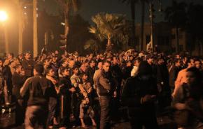 استمرار الاشتباكات بين المعتصمين وقوات الامن في القاهرة