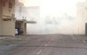 اغراق مناطق البحرين بالغازات السامة قتل بطئ للمواطنين
