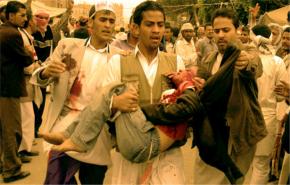 14 شهيدا برصاص القوات اليمنية على مسيرة تعز
