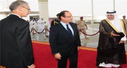 عالی‌ترین نشان سعودی به رئیس جمهور فرانسه داده شد