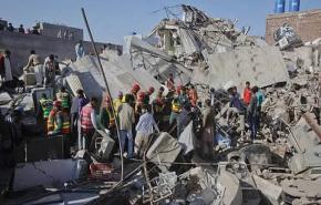 مقتل 13 شخصا في انهيار مصنع في باكستان        
