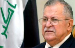 طالباني يشدد على حل الخلافات بالاحتكام الى الدستور