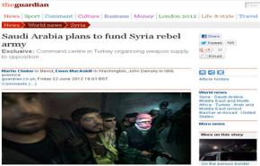 عرب واميركان بالرياض والاخيرة تدفع رواتب مسلحي سوريا
