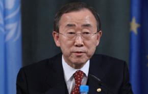 بان كي مون يدعو الى الابقاء على وجود للامم المتحدة في سوريا