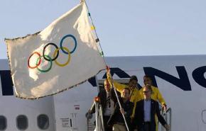 ريو 2016: العلم الاولمبي وصل الى البرازيل