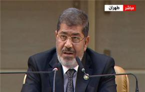 مرسي يسلم قيادة حركة عدم الانحياز الى ايران