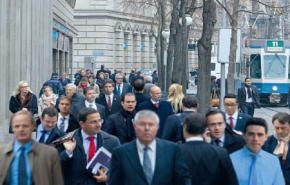 انكماش الاقتصاد السويسري تحت ضغط أزمة اليورو