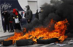 مواجهات بين الشرطة والمتظاهرين في العاصمة التشيلية 