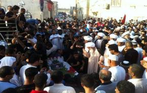 اصابات برصاص قوات سلطة البحرين اثر قمعها مسيرة تشييع شهيد