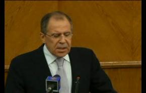 الحرب على سوريا : لافروف يؤكد ان الحل يجب ان يكون داخليا 