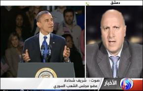 نائب سوري يستبعد تورط اوباما في حرب على سوريا