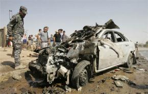 اصابة 15 عراقيا بانفجار سيارة مفخخة في كركوك