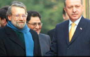 لاريجاني يجري محادثات مع أردوغان بإسطنبول