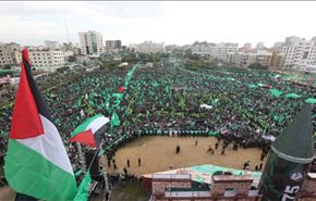 گزارش تصویری مراسم سالگرد تاسیس حماس
