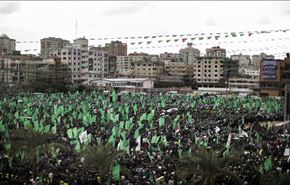 برگزاری جشن سالگرد تأسیس حماس در غزه