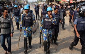 درگیری پلیس و تظاهرکنندگان در بنگلادش