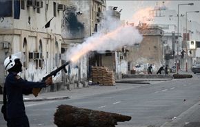 حمله به تظاهرکنندگان در بحرین