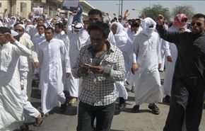 تظاهرات گسترده در پایتخت عربستان