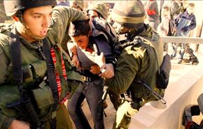 بازداشت 900 کودک فلسطینی در سال 2012