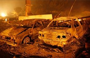 بیش از هزار خودرو در فرانسه به آتش کشیده شد