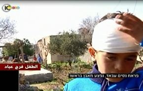 حمله شهرک نشینان به روستای فلسطینی