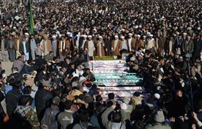 تظاهرات في كشمير تضامنا مع اسر ضحايا كويتا