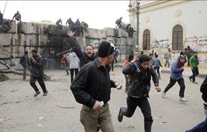درگیری در دومین سالگرد انقلاب مصر