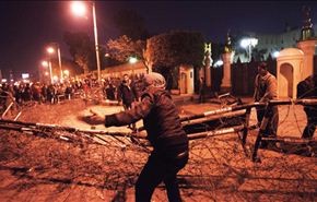 یک کشته مقابل کاخ ریاست جمهوری مصر