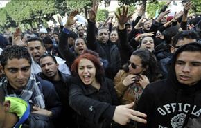 تشييع حاشد للتونسي بلعيد وسط اضراب عام