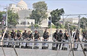 ادامه درگیری ها در اطراف کاخ ریاست جمهوری مصر
