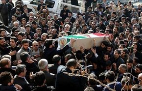 تشييع جثمان رئيس الهيئة الايرانية لإعادة إعمار لبنان