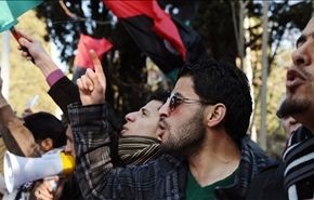 آغاز زودهنگام مراسم پیروزی انقلاب لیبی