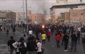 قوات الامن تقمع مسيرة تشييع شهيد قرب المنامة