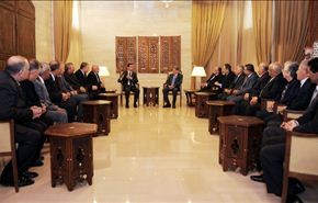 هیئت اردنی چگونه به دیدار اسد رفتند