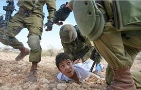 بازداشت 19 کودک فلسطینی توسط صهیونیست ها