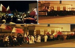 شهید بحرینی به صورت نمادین تشییع شد
