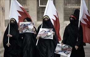 صحنه هایی از ضرب و شتم زن بحرینی به دست پلیس آل خلیفه