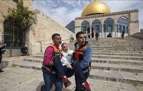 60 فلسطینی در مسجد الاقصی مجروح شدند