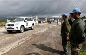 انتقال صلحبانان سازمان ملل به مرزهای اردن